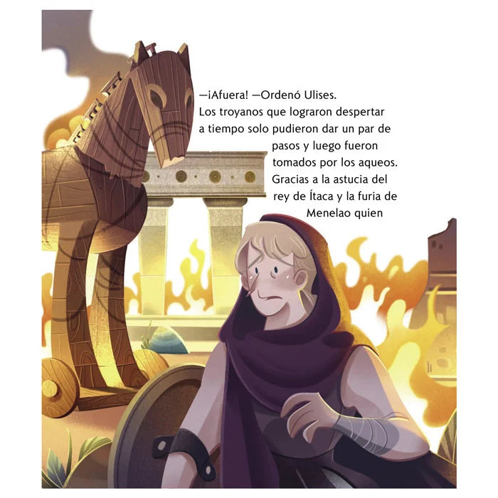El caballo de Troya - Mitos Griegos