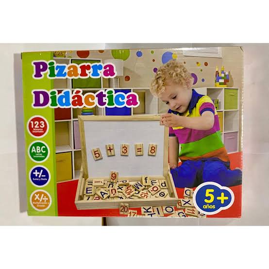 PIZARRA IMANTADA - NÚMERO Y LETRAS