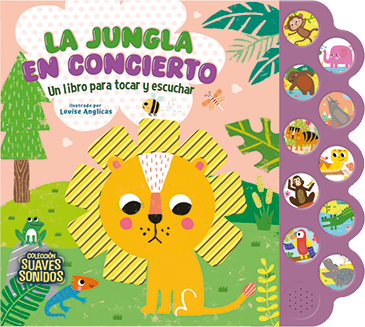 LIBRO CON SONIDOS Y TEXTURAS «LA JUNGLA EN CONCIERTO»