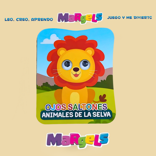 OJOS SALTONES-ANIMALES DE LA SELVA