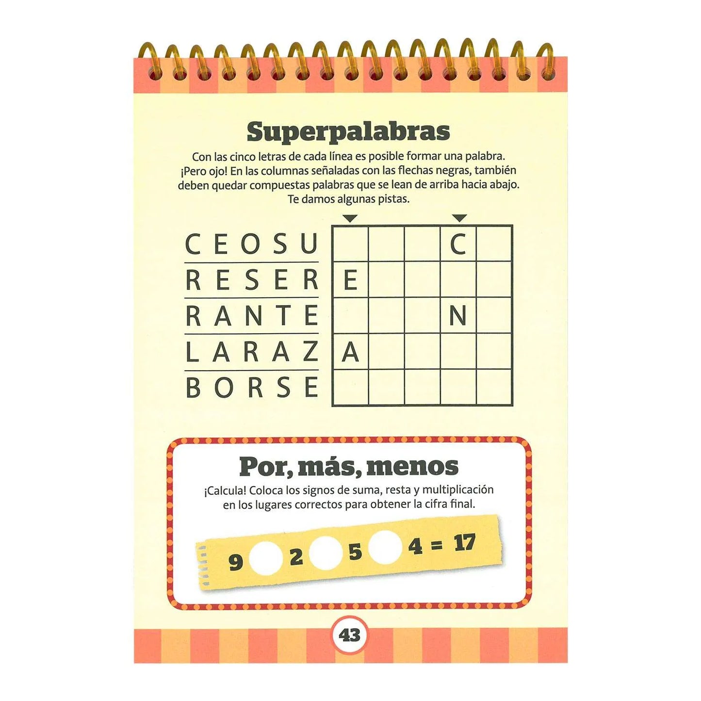 Activa tu Mente, Juegos de Inteligencia