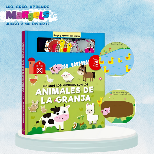 APRENDE LOS NUMEROS CON LOS ANIMALES DE LA GRANJA